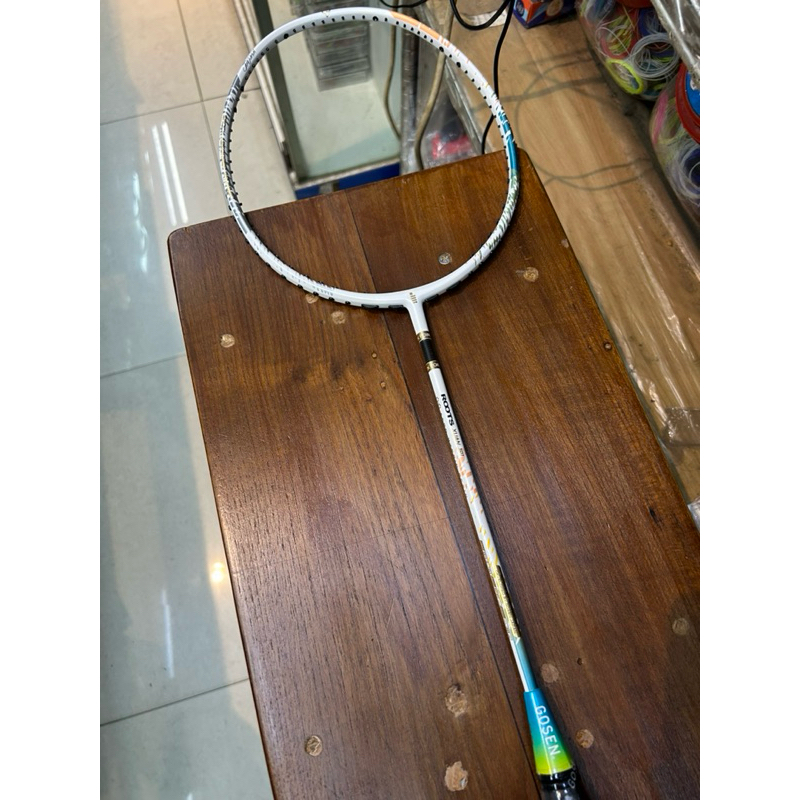 RAKET BULUTANGKIS GOSEN ROOTS XUAN JP1 PUTIH ORIGINAL BATANGAN