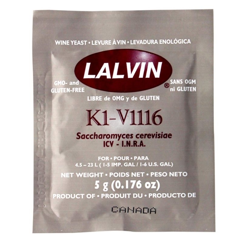

lalvin K1V - 1116 Wine Yeast