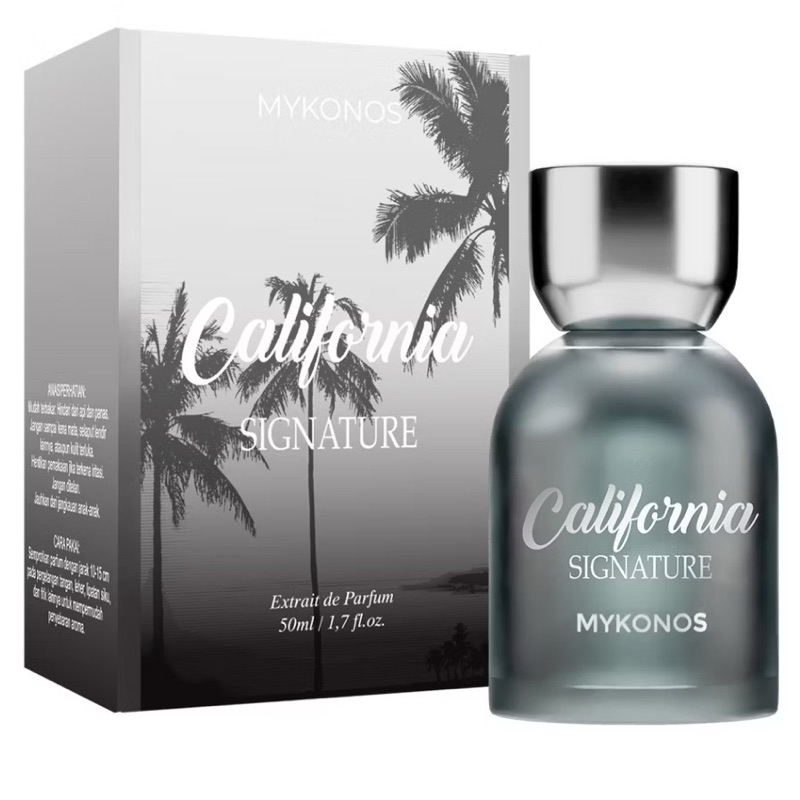 Mykonos California 50 Ml Extrait De Parfum BNIB Resmi Original Segel