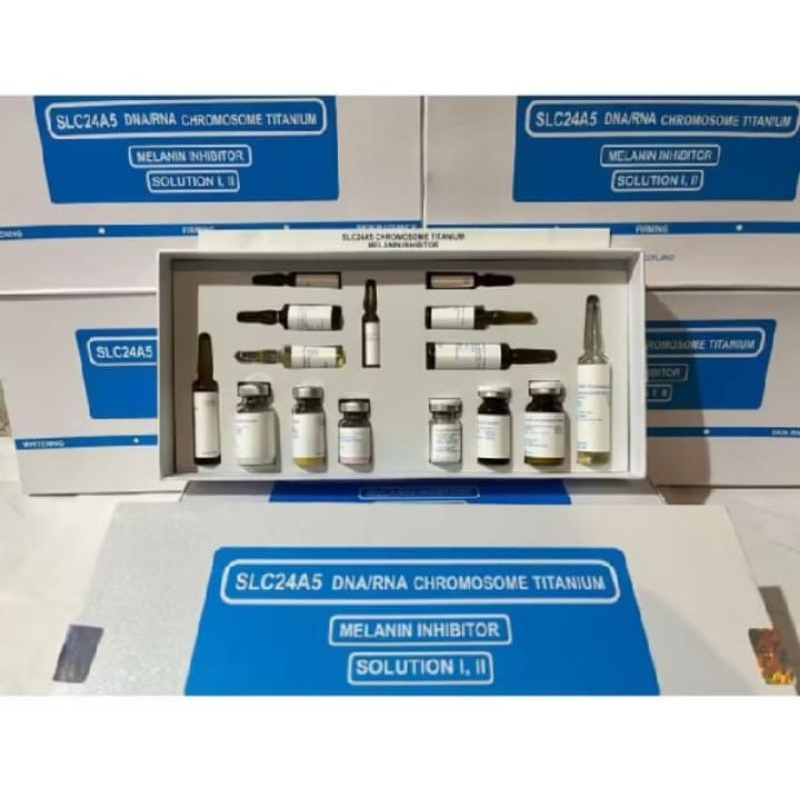 SLC24A5 DNA/RNA Chromosome Titanium Melanin Inhibitor Solution I II