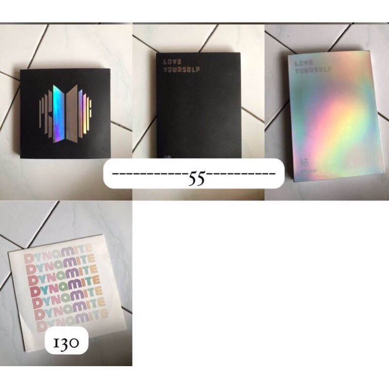 Album Only-BTS Proof Tear Answer Dynamite Vinyl BTS