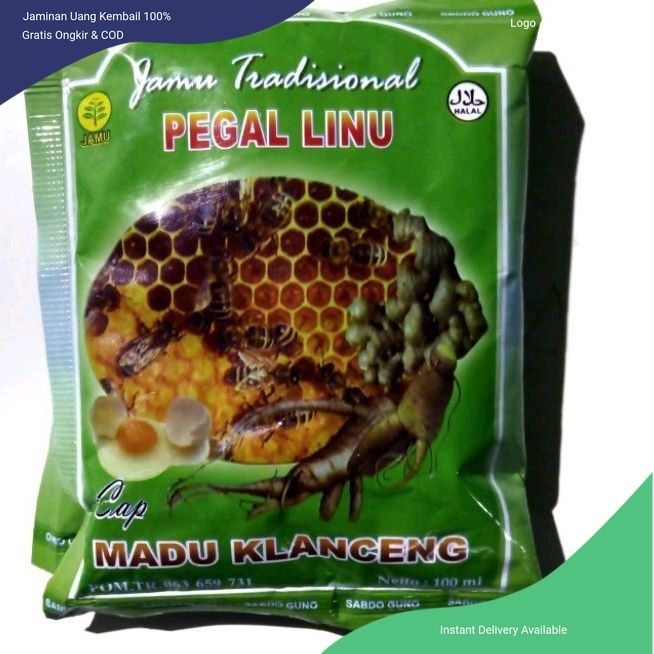 PROMO AWAL TAHUN Madu Klanceng Jamu Pegal Linu 100Ml 12 Sachet