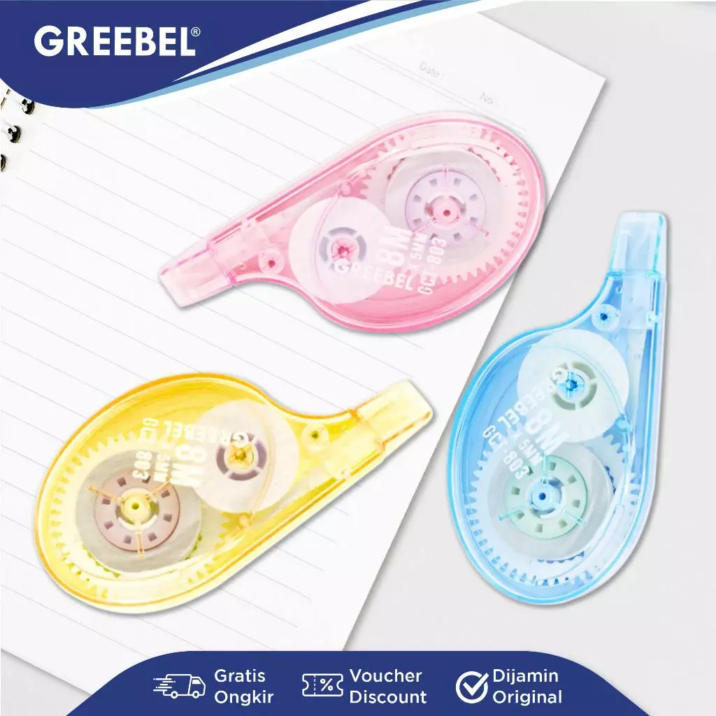

GREEBEL CORECTION TAPE GCT-802/803/1225