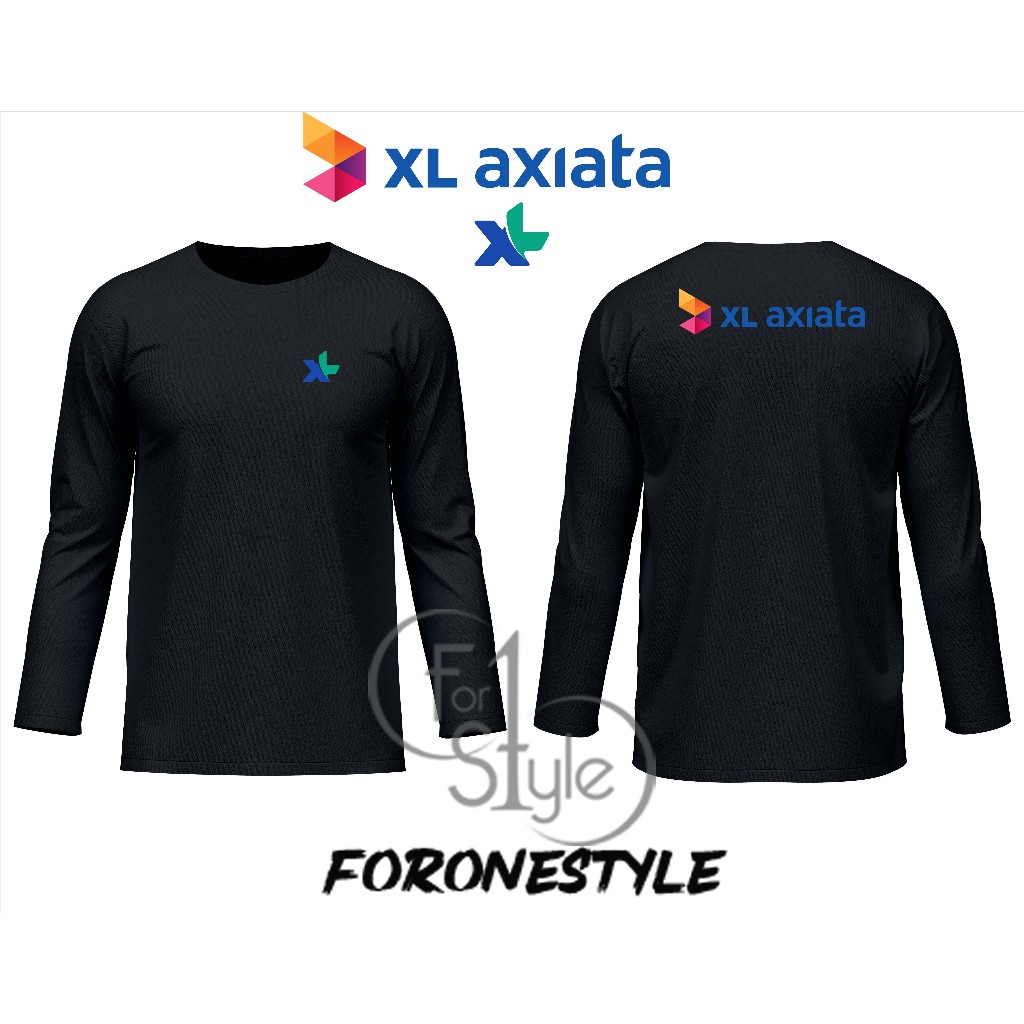 T-SHIRT KAOS XL AXIATA - KAOS XL AXIATA - BAJU XL AXIATA