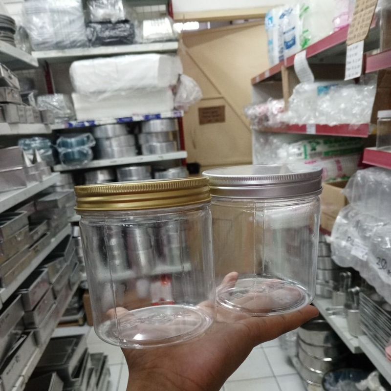 TOPLES TABUNG 500ML TUTUP GOLD/SILVER SATUAN PC