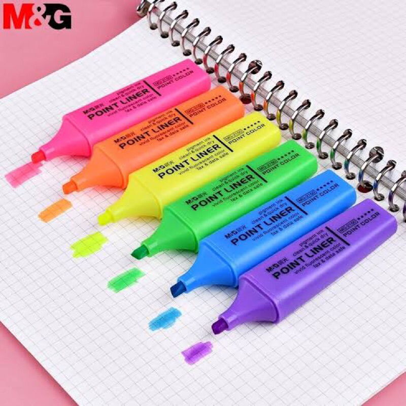 

M&G Stationery Highlighter / stabilo point liner