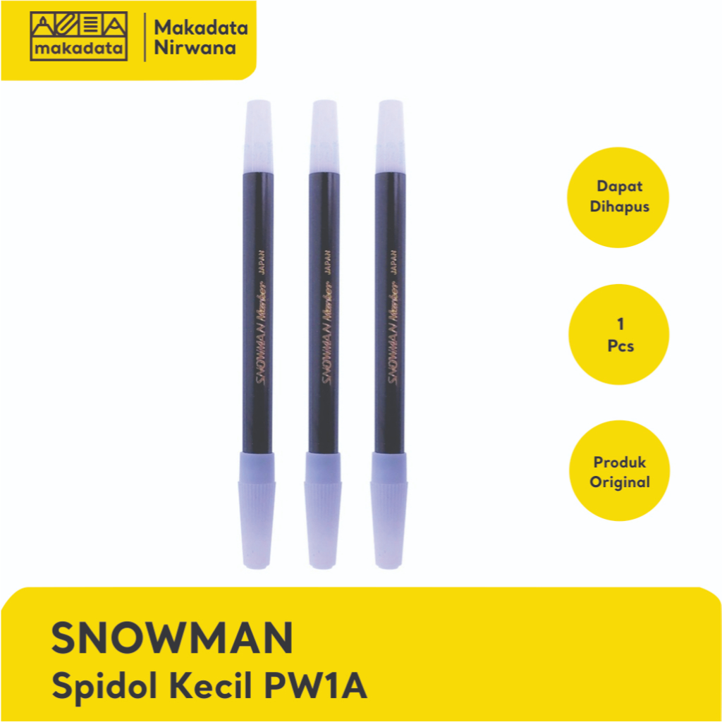 

SNOWMAN SPIDOL PW1A WARNA (1 PCS)