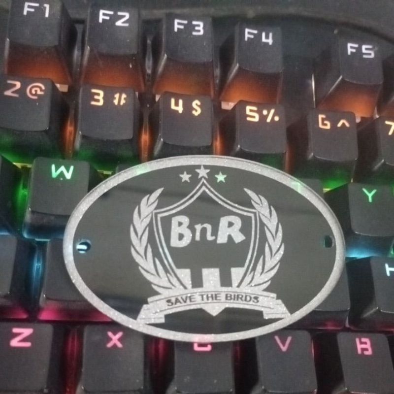 BNR emblem sangkar custom