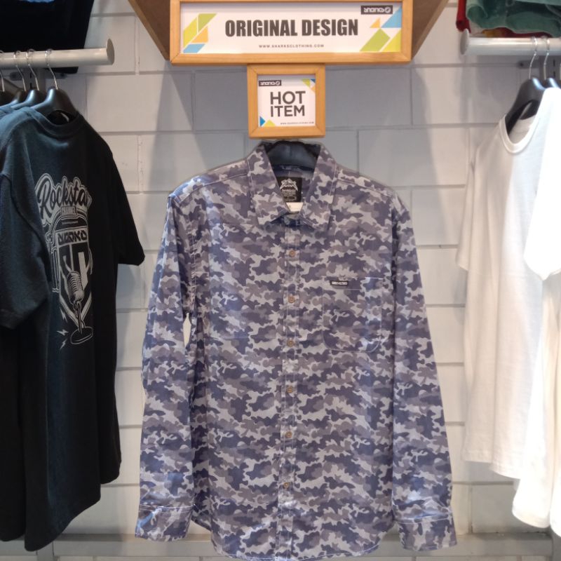 kemeja/shirt Casual wear Sharks.co brand original