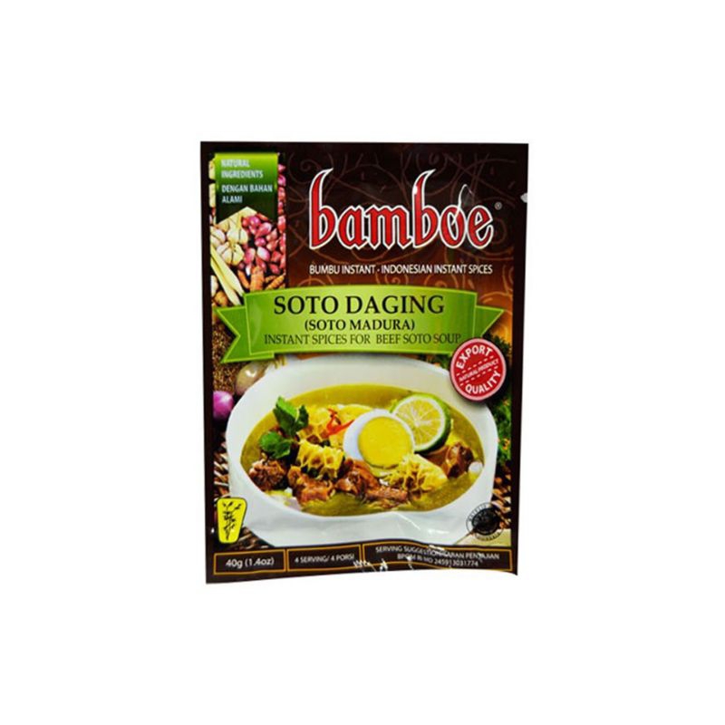 

Bamboe bumbu soto ayam/daging bumbu masak siap pakai