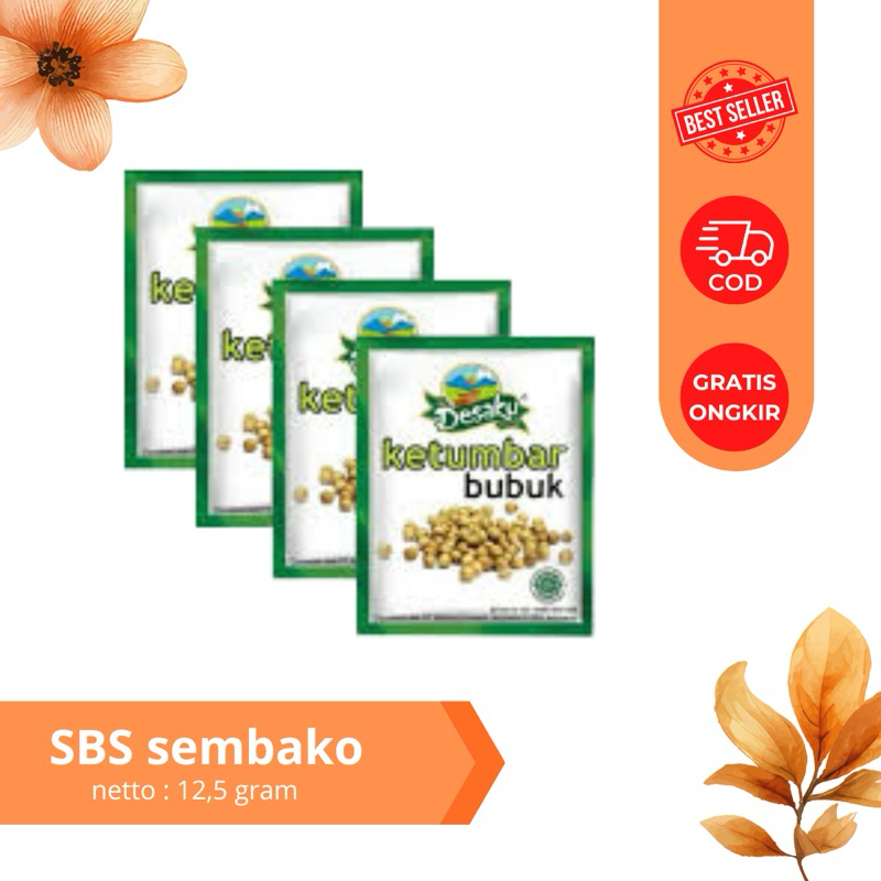 

Desaku Ketumbar Bubuk Murni 100% sachet 12,5g
