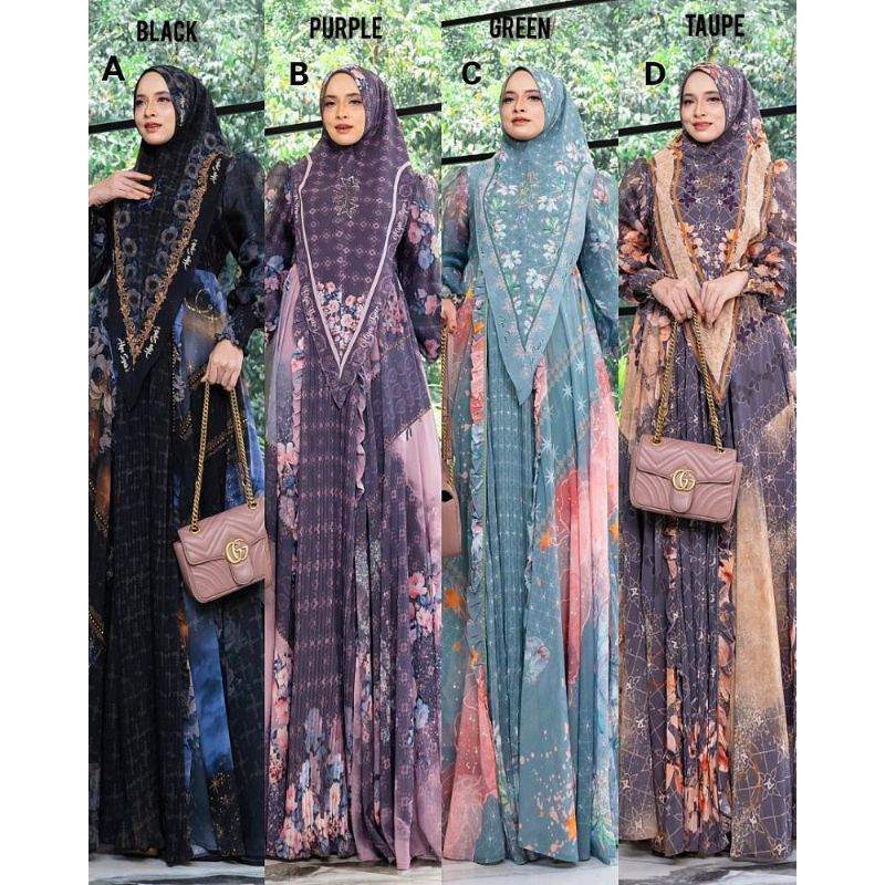 Rayya Series Gamis Syar'i Branded Original Branded