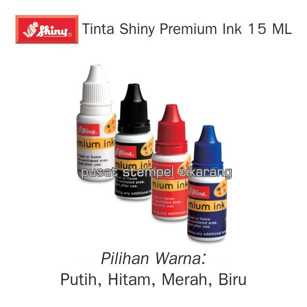 

Tinta Stempel Permanen/Tinta Premium/Tinta Waterproof SHINY 15ml