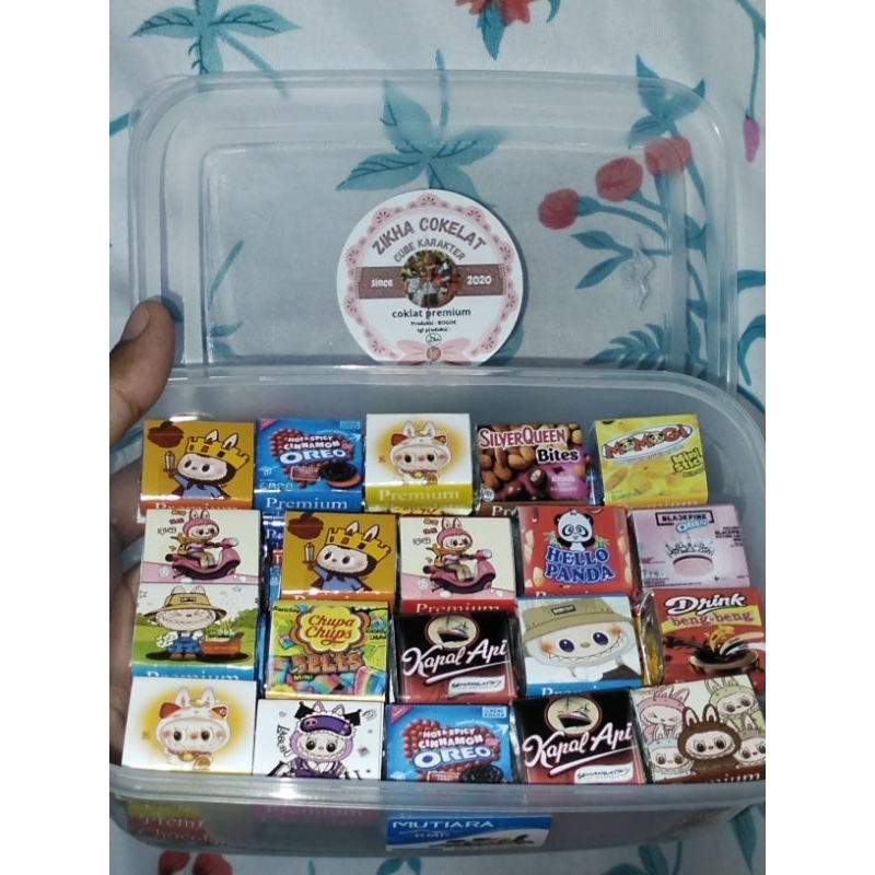 

PAKET USAHA COKLAT DADU LABUBU isi 60pcs