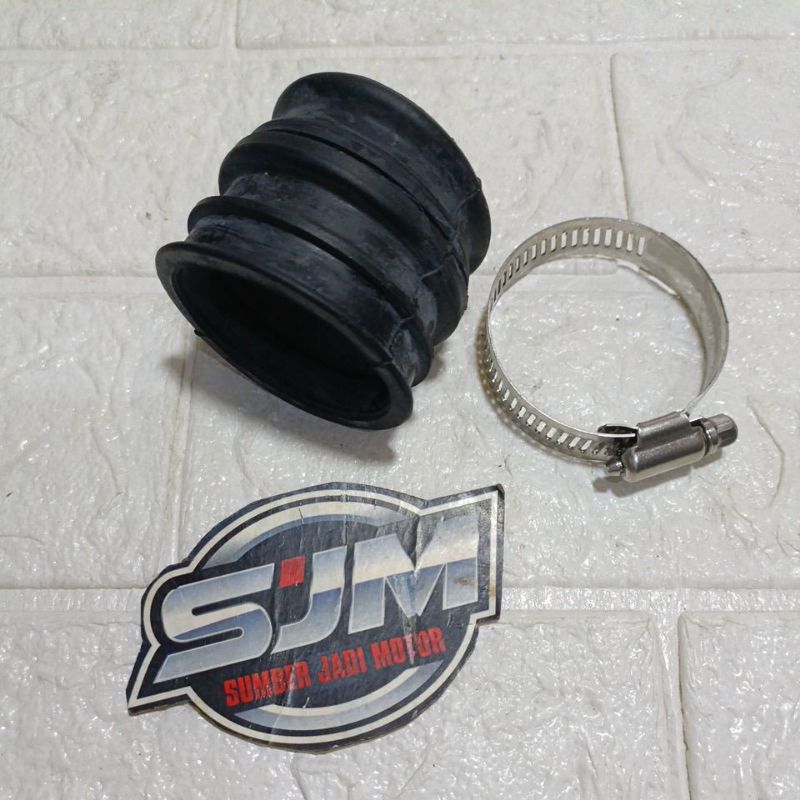Karet Filter dan Klem karbu Karburator Suzuki Satria 2T Satria Hiu Lumba 2 Tak