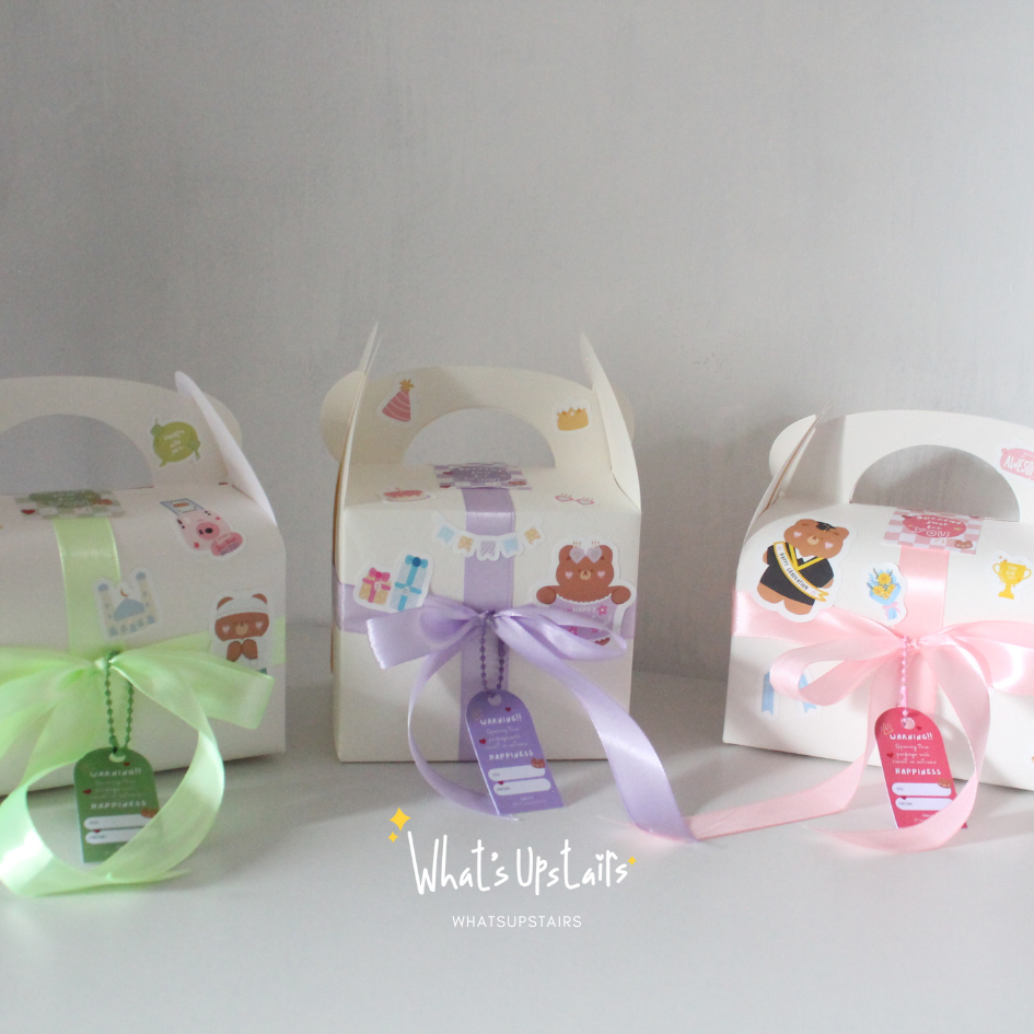 

Gable box/Birthday gift/Graduation/Hampers Kado (Box nya saja) Small