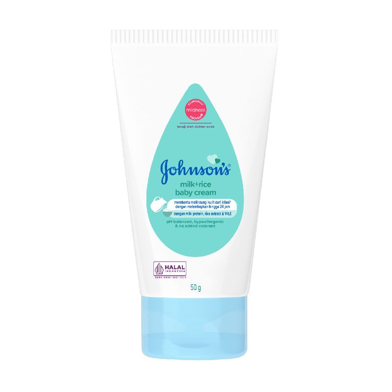 Johnson Baby Cream Milk & Rice 50gr
