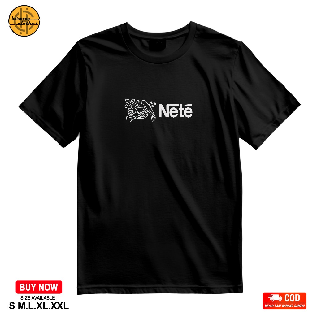 Kaos Nete Kaos Distro Kata Kata Plesetan - Kaos Distro Bahan Cotton Combat 30s