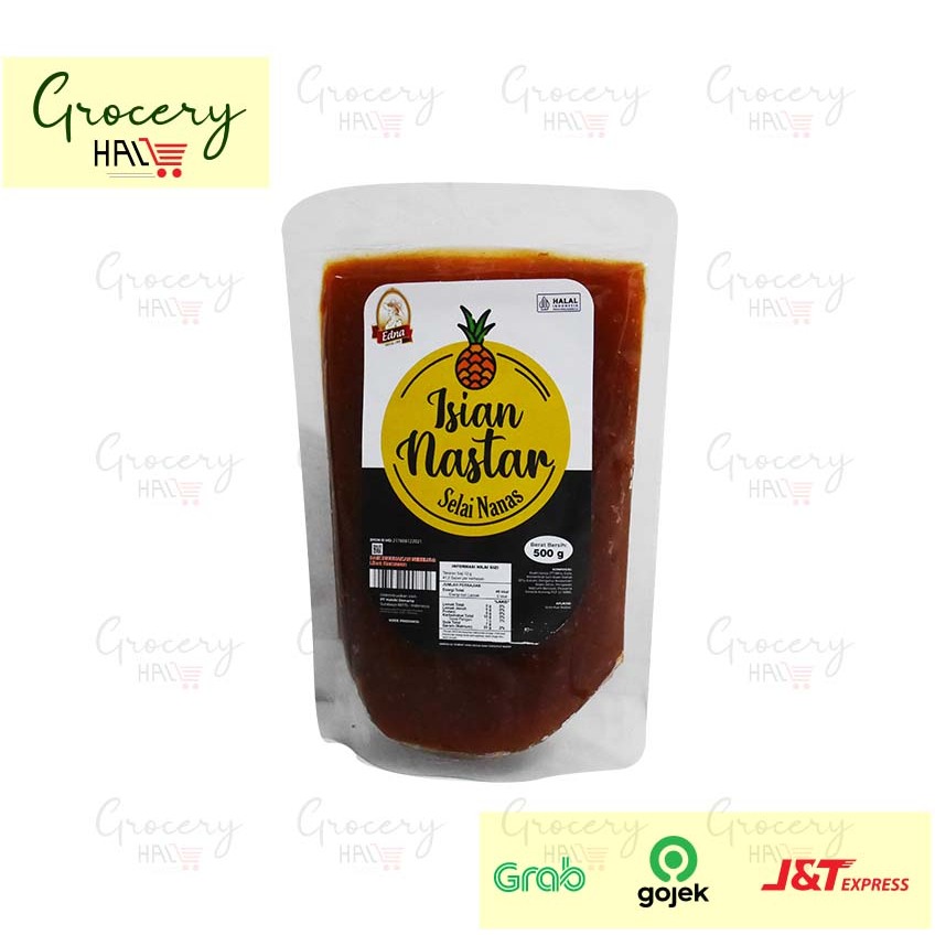 

EDNA SELAI NANAS ISIAN NASTAR 500 GRAM - FILLING NASTAR