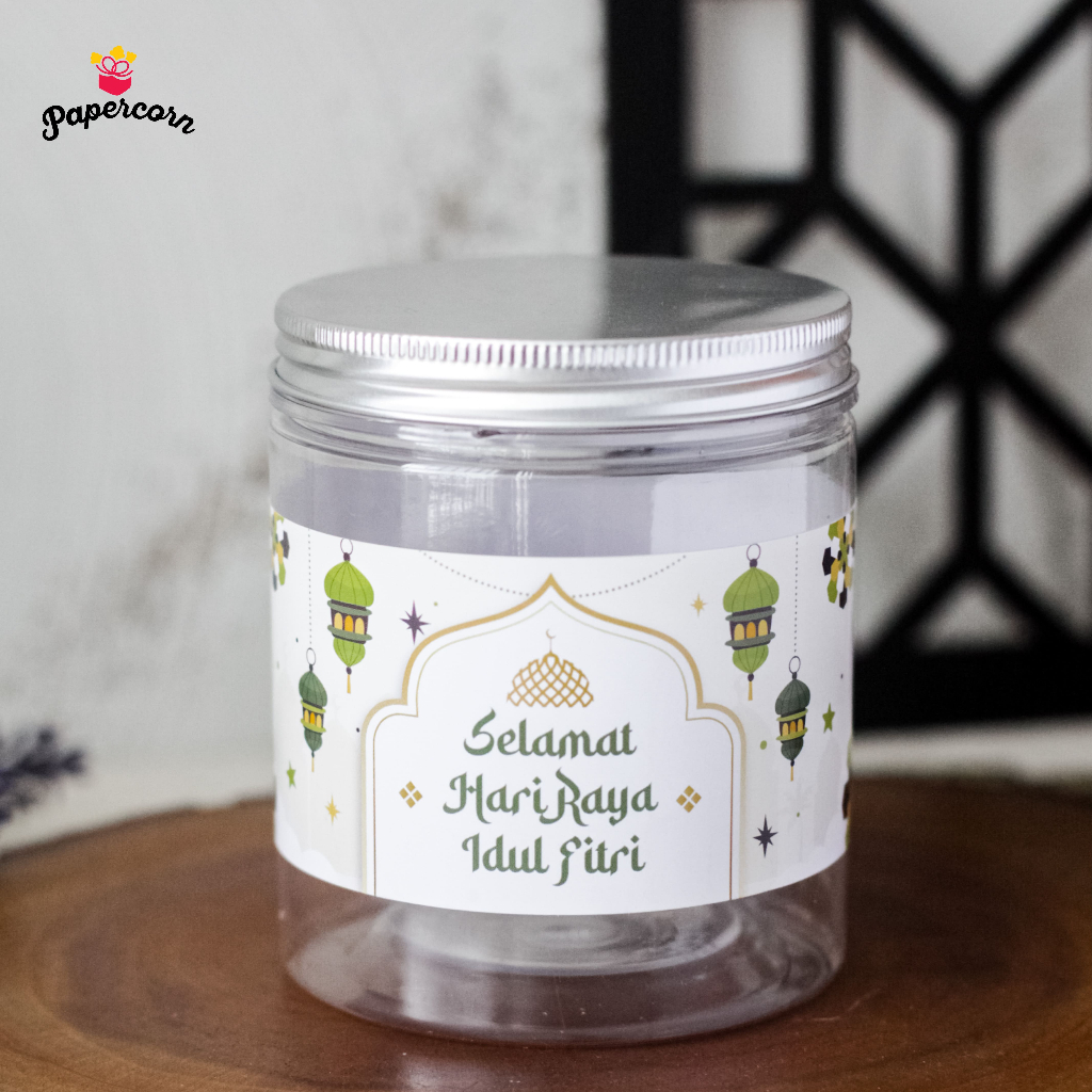 

10 pcs Sleeve / Paper Belt Lebaran Lentera Hijau 30x5