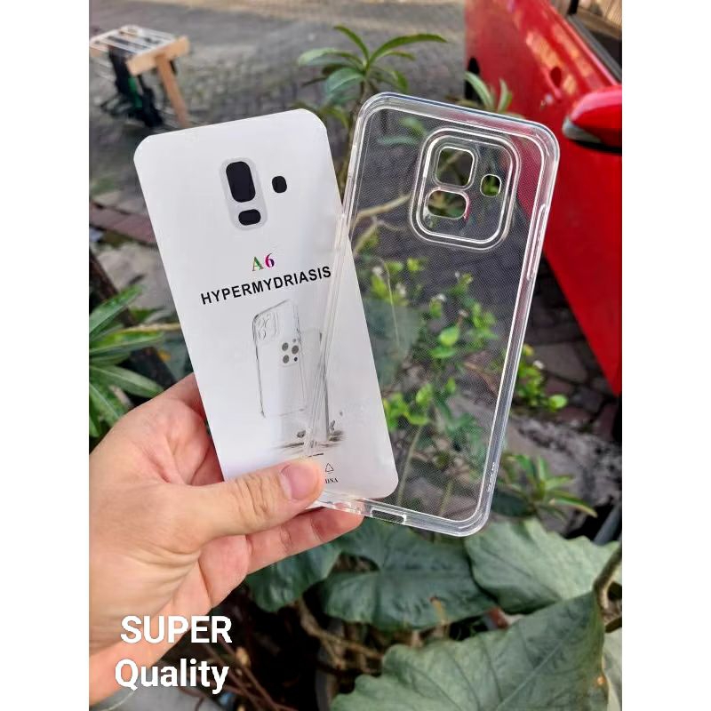 CASE BENING SAMSUNG A8 2018 / A6 2018 J6 2018 SOFTCASE CLEAR TRANSPARAN