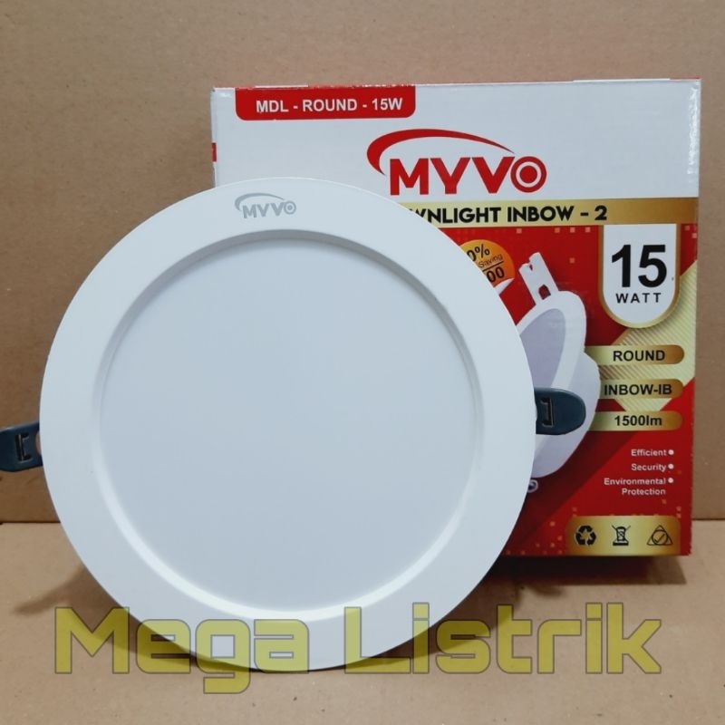 Panel Downlight Inbow Lampu LED tanam Downlight Myvo tanam