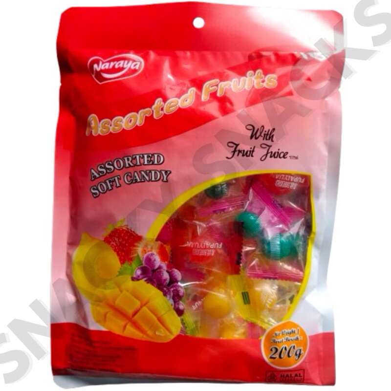 

NARAYA ASSORTED FRUIT SOFT CANDY