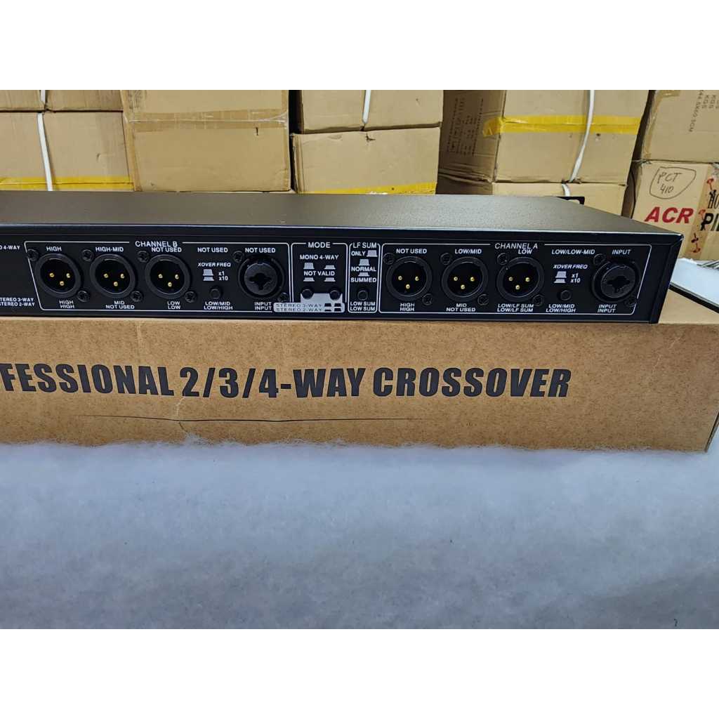 Wisdom XL234 / XL 234 – Crossover Aktif audio profesional original