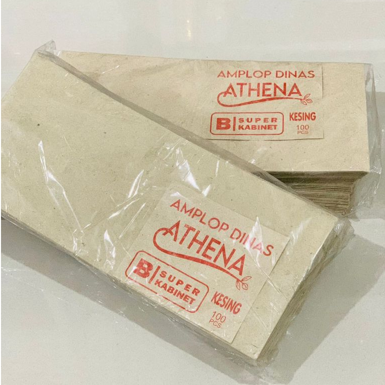 

Amplop Casing B - Amplop Coklat Polos 12 x 27 cm Isi 100 lembar - Envelope