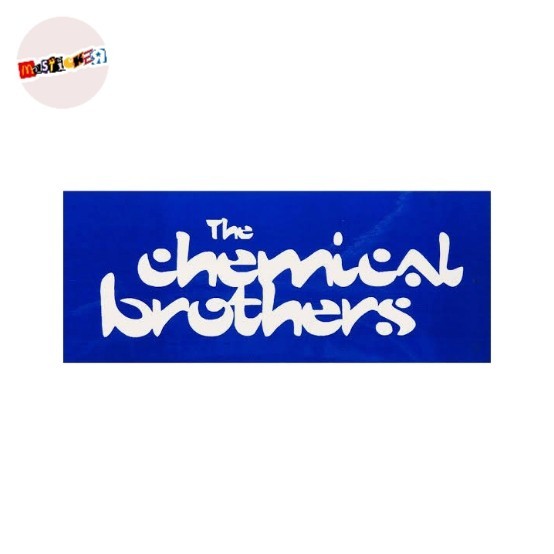 

sticker band The Chemical Brothers logo stiker DJ EDM