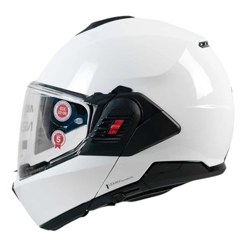 Helm Nolan N120-1 Special Pure White 015 Flip Back