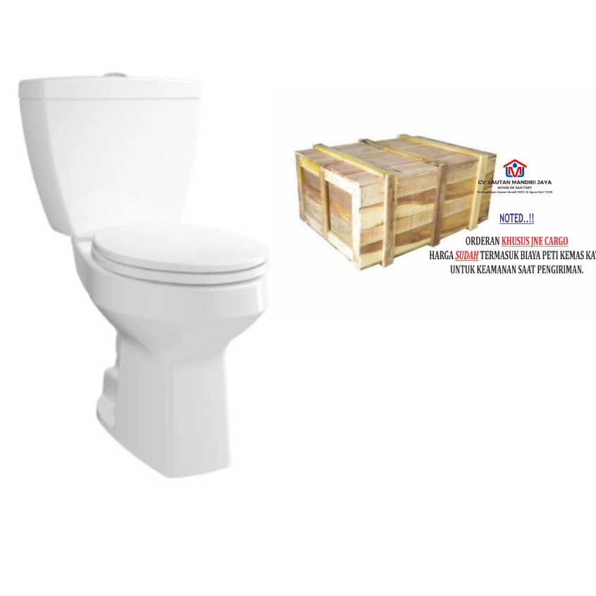 CARGO JNE  Kloset Duduk TOTO difabel /disable / disabled C704L / SW784JP + TC365