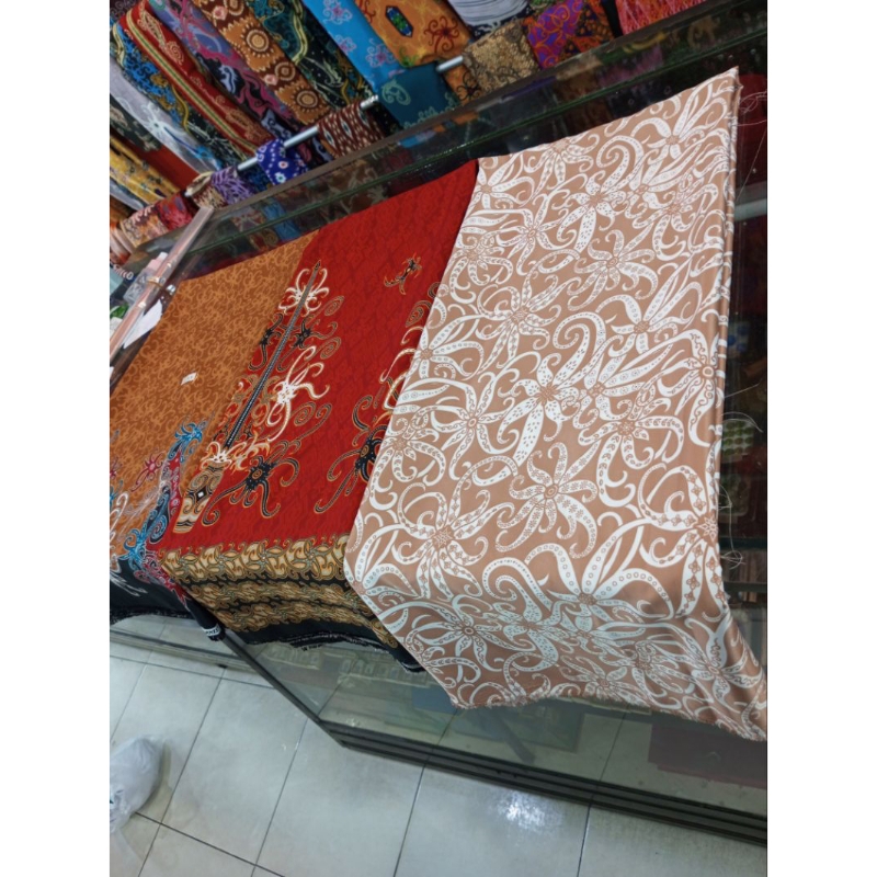 KAIN BATIK AMPIEK KALIMANTAN-KAIN BATIK KALIMANTAN-KAIN BATIK SEMI SUTRA