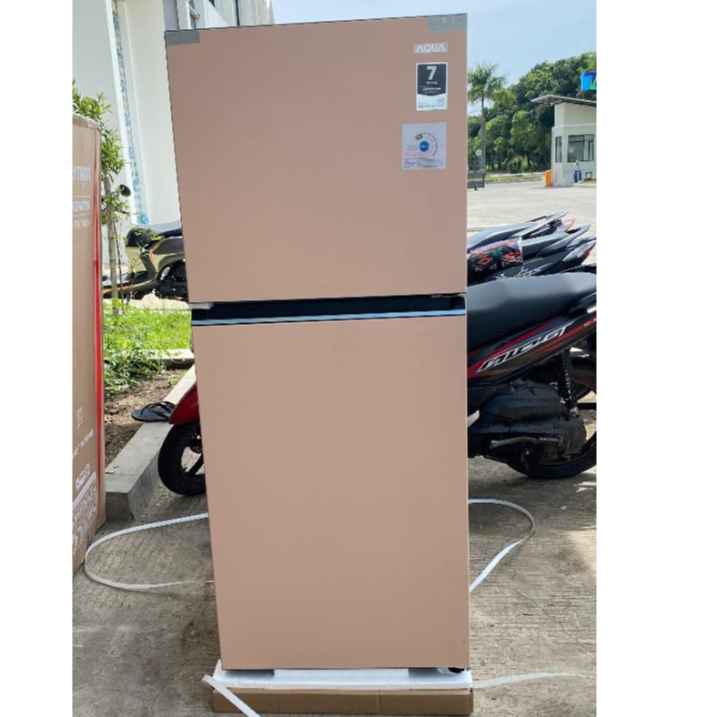 Kulkas AQUA 2 pintu Pastel series AQR-DTM 245CBP (185 liter) BIG freezer