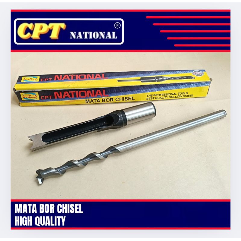 Mata Bor Chisel Mata Bor Pahat Kayu Mata Bor Bobok Kayu Mata Bor Kayu CPT National