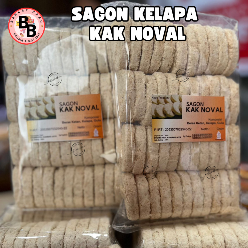 

[BB SNACK] SAGON KELAPA & TING-TING KAK NOVAL