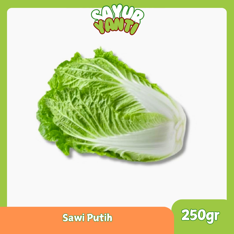 

[KIRIM INSTAN] Sawi Putih 250gr - Sayur Yanti