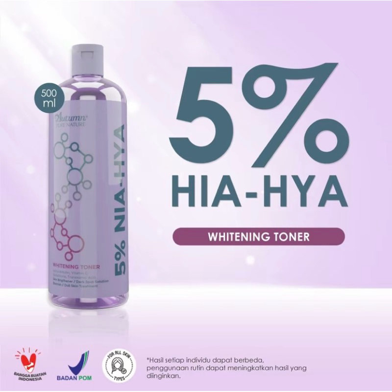 Autumn Whitening Toner