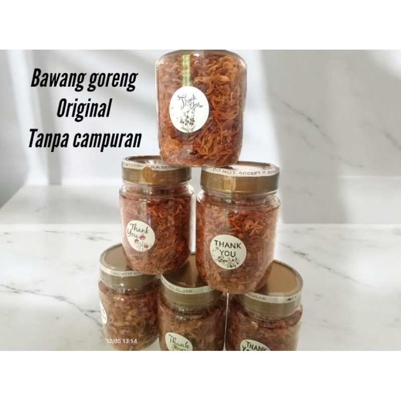 

Bawang goreng asli / original