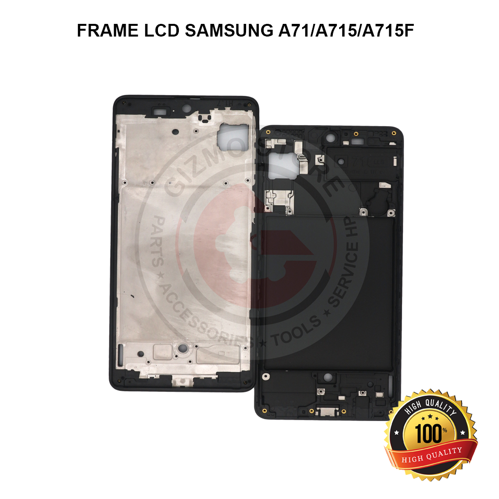 FRAME LCD SAMSUNG A71/A715/A715F BLACK