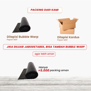 

Bubble Wrap Extra Bubble Tambahan Untuk Packaging Plastik Bubble Warp