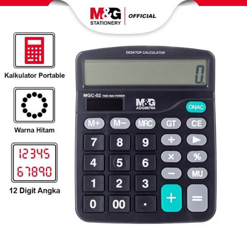 

M&G Kalkulator Economic MGC 02