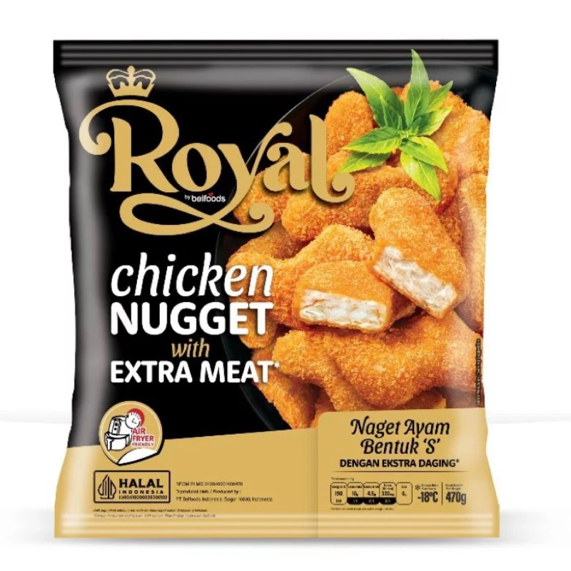 

Royal Belfoods Chicken Nugget S 470gr