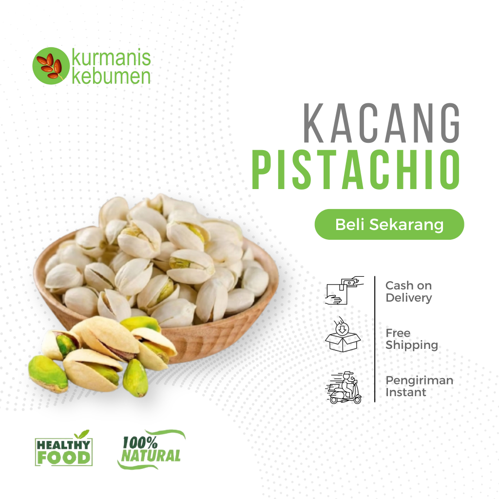 

Kacang Pistachio Fustuk Premium Original Arab - Oleh oleh Haji dan Umroh