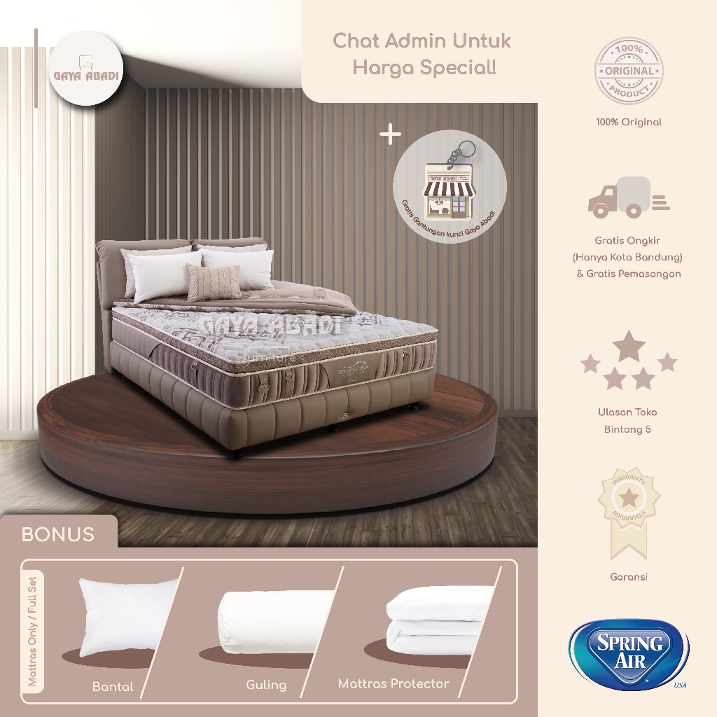 Springbed Spring Air Ortho  / Kasur Spring Air Ortho - Spring Air Springbed