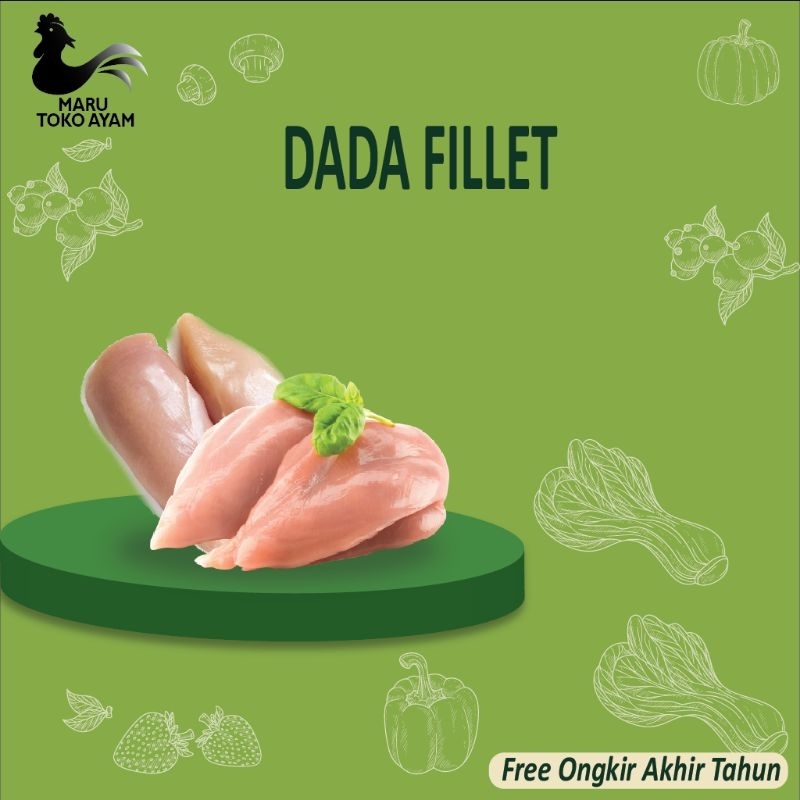 

Dada Ayam Fillet 1 Kg