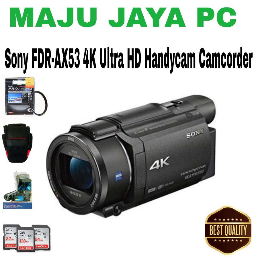 Sony FDR-AX53 4K Ultra HD Handycam Camcorder