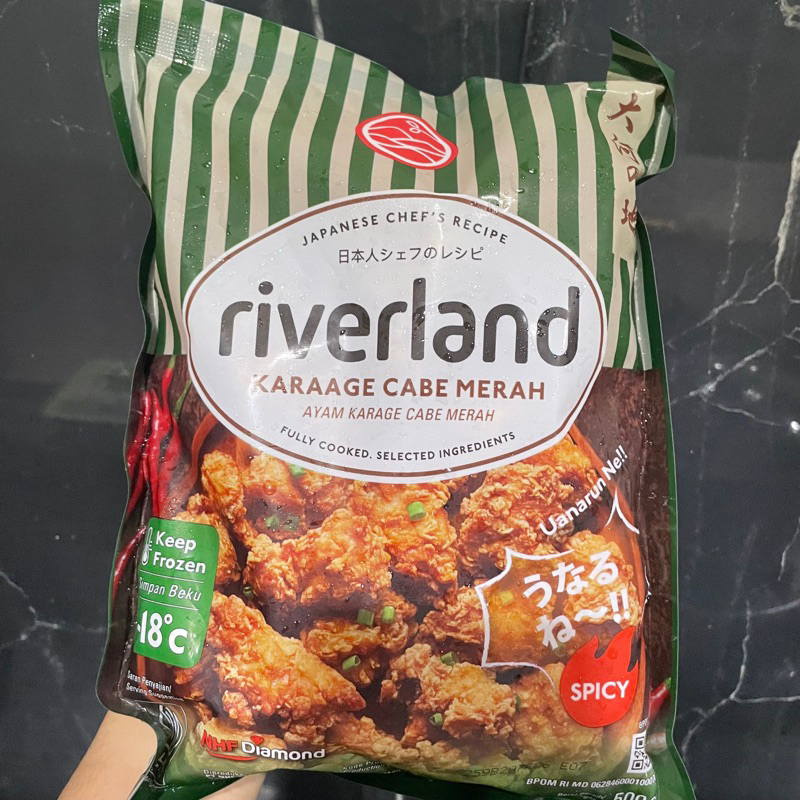 

Riverland Karaage Cabe Merah 500gr
