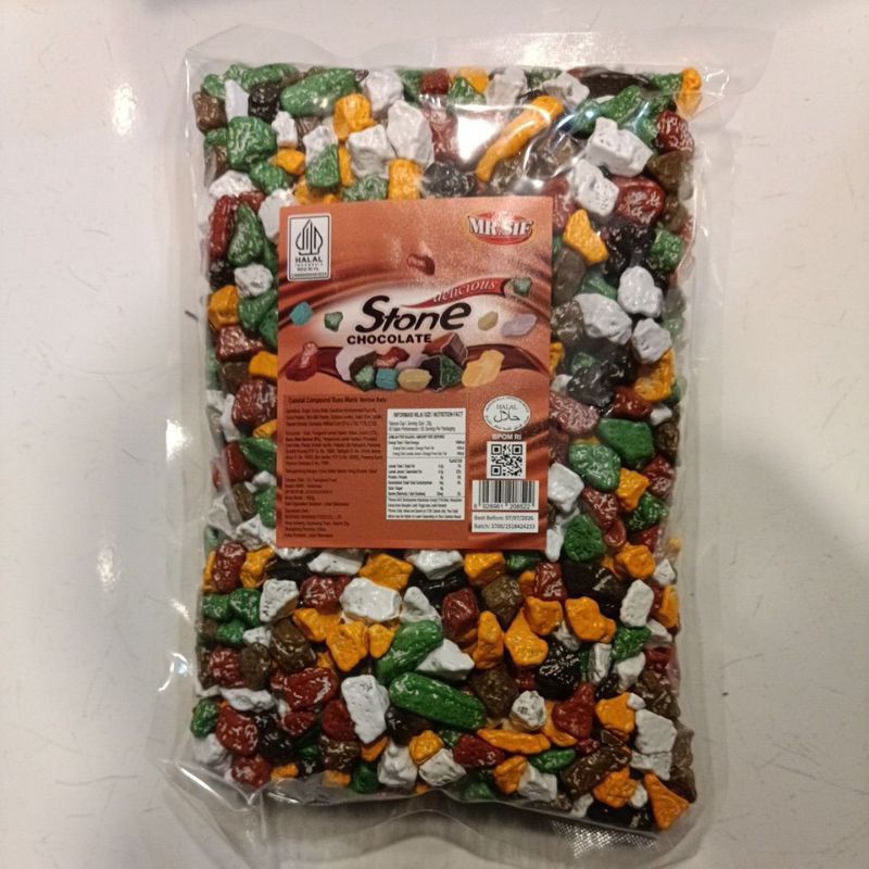 

Coklat Batu Kerikil 1Kg Kemasan Cokelat Batu Chocolate Stone