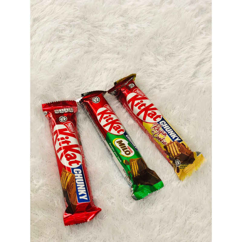 

[READY STOCK] Kitkat Chunky, Kitkat Chunky Milo, Kitkat Chunky Raisin & Cookie